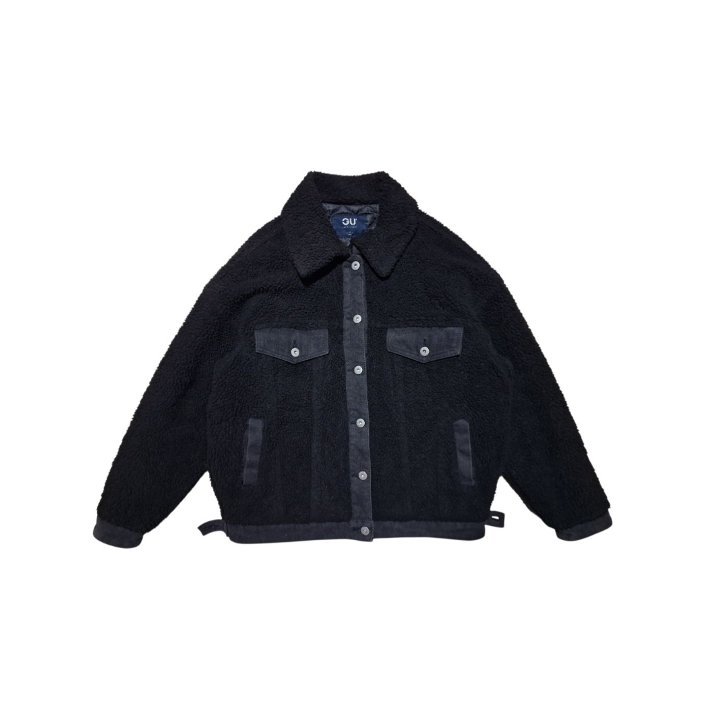 Jacket sherpa jeans GU rare