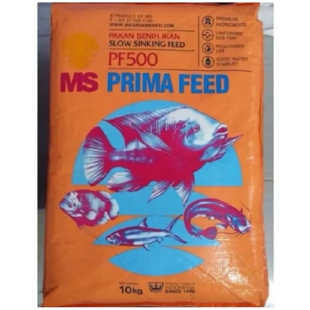 PF 500 Pakan Ikan Hias Bibit Ikan Benih Ikan 200g Pur Ikan Larva Ikan Cupang