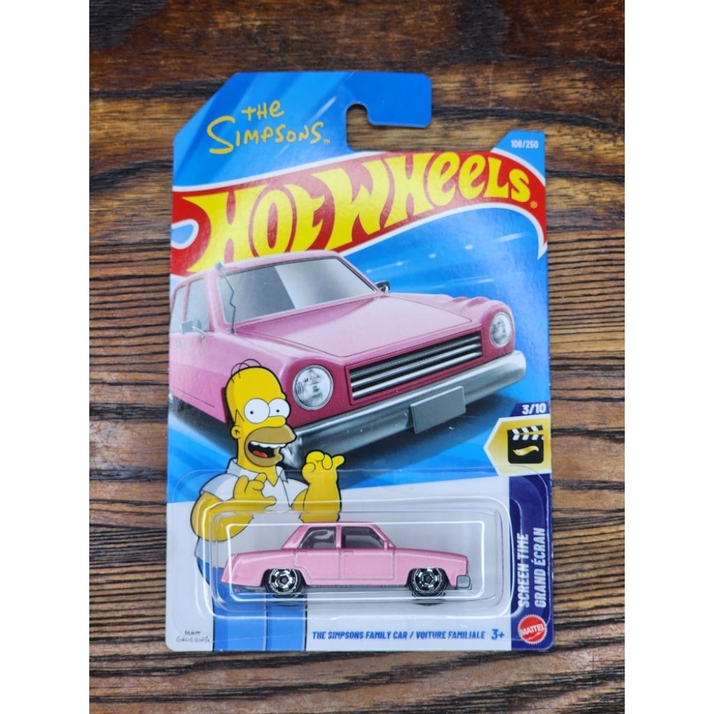 Hot Wheels The Simpsons Family Car