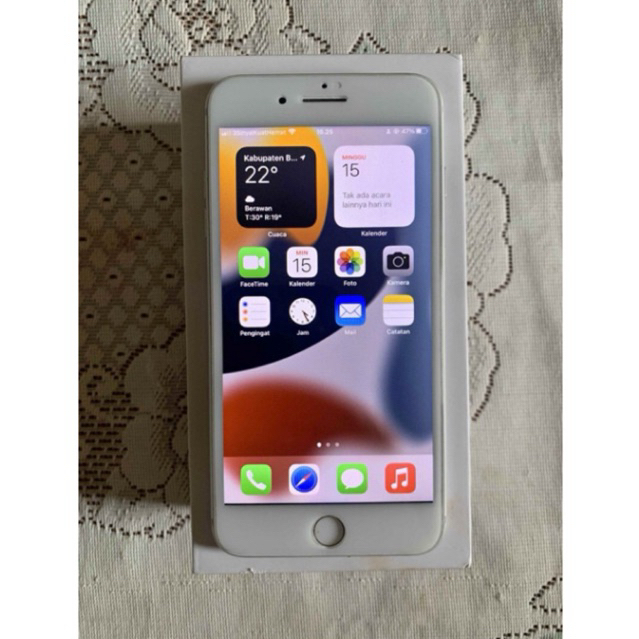 iphone 7+ 256gb silver (second)