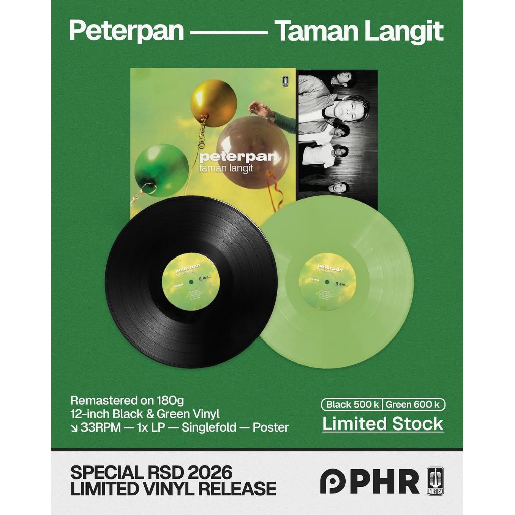 Vinyl Peterpan - Taman Langit
