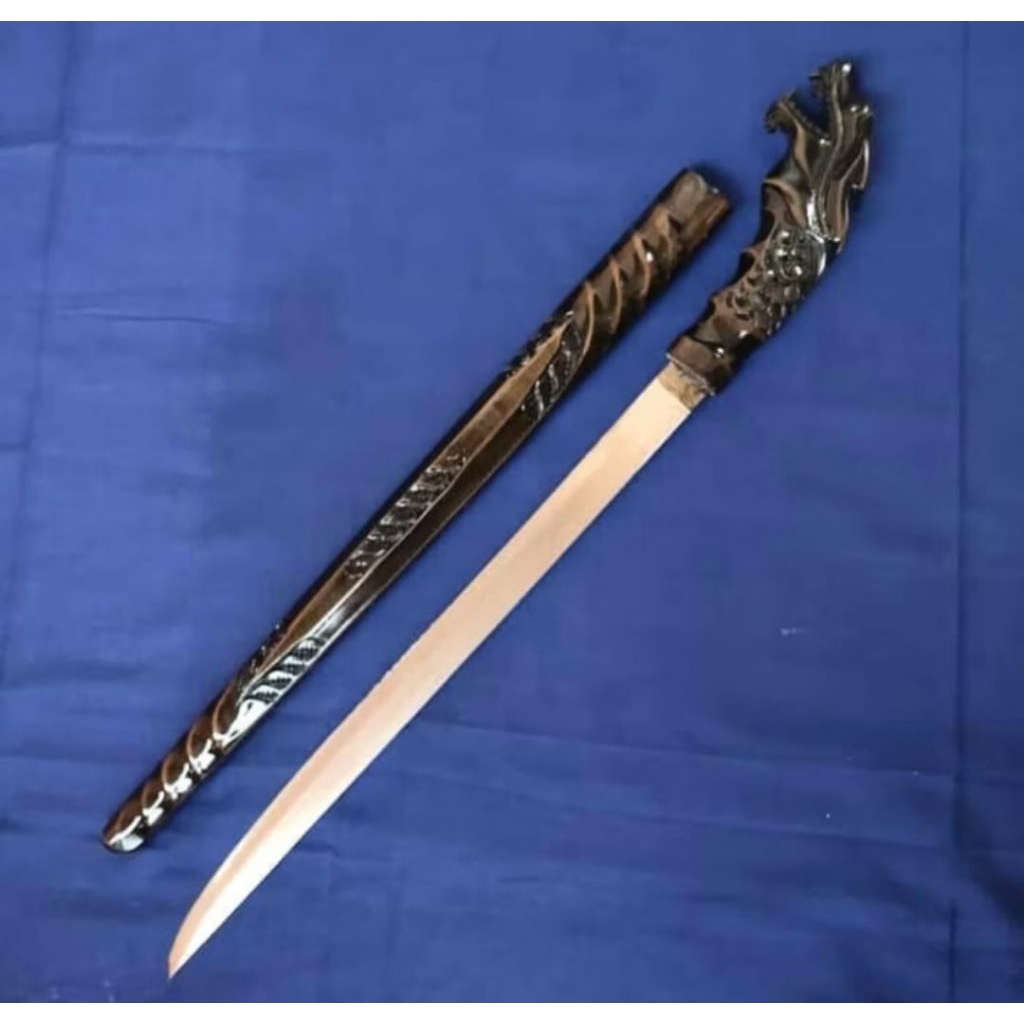Pisau baja super tajam / Golok baja asli / pedang samurai panjang /