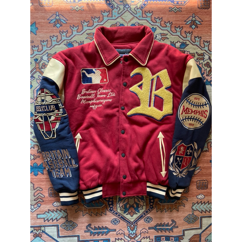 •Memphis origins varsity jacket britain [Limited]