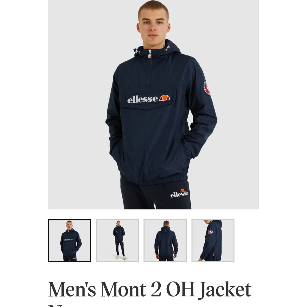 Ellese Mount 2 Anorak Windbreaker Jacket