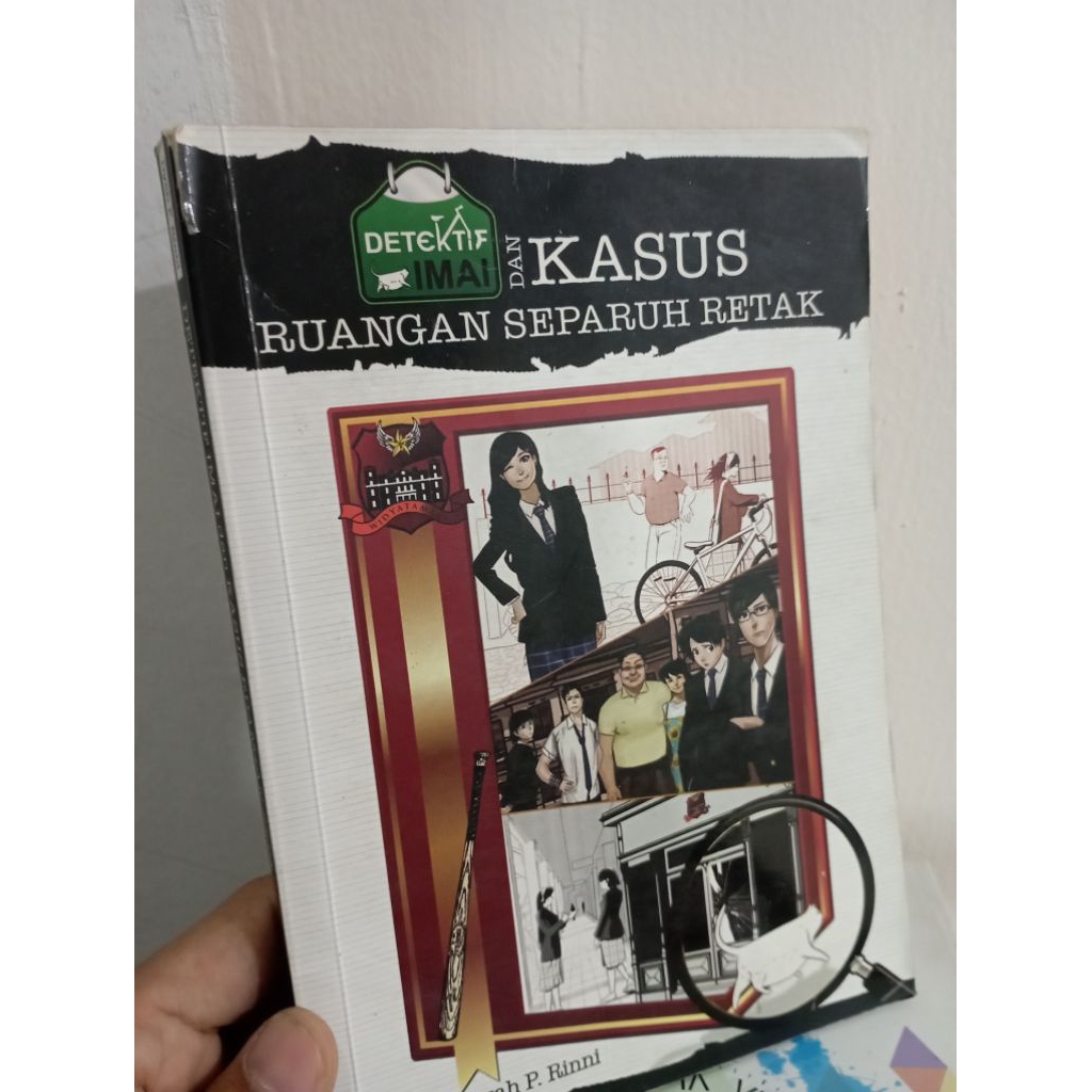 Novel Detektif IMAI dan Kasus Ruangan Separuh Retak