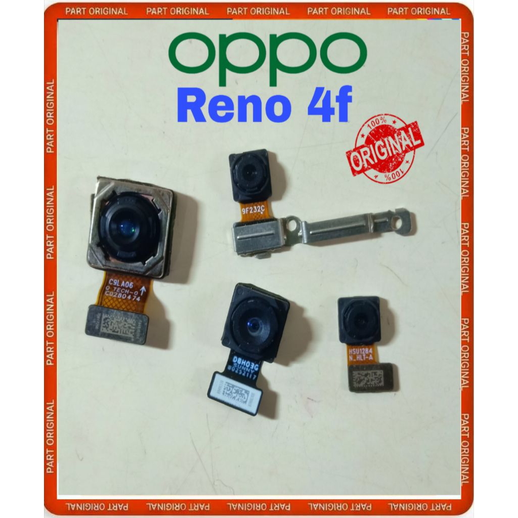 kamera camera oppo Reno 4f set belakang original bawaan second normal