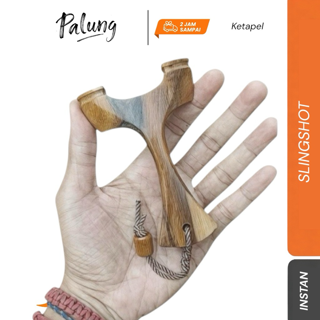 ketapel kayu premium olahraga / ketapel OTT kayu kelor mas