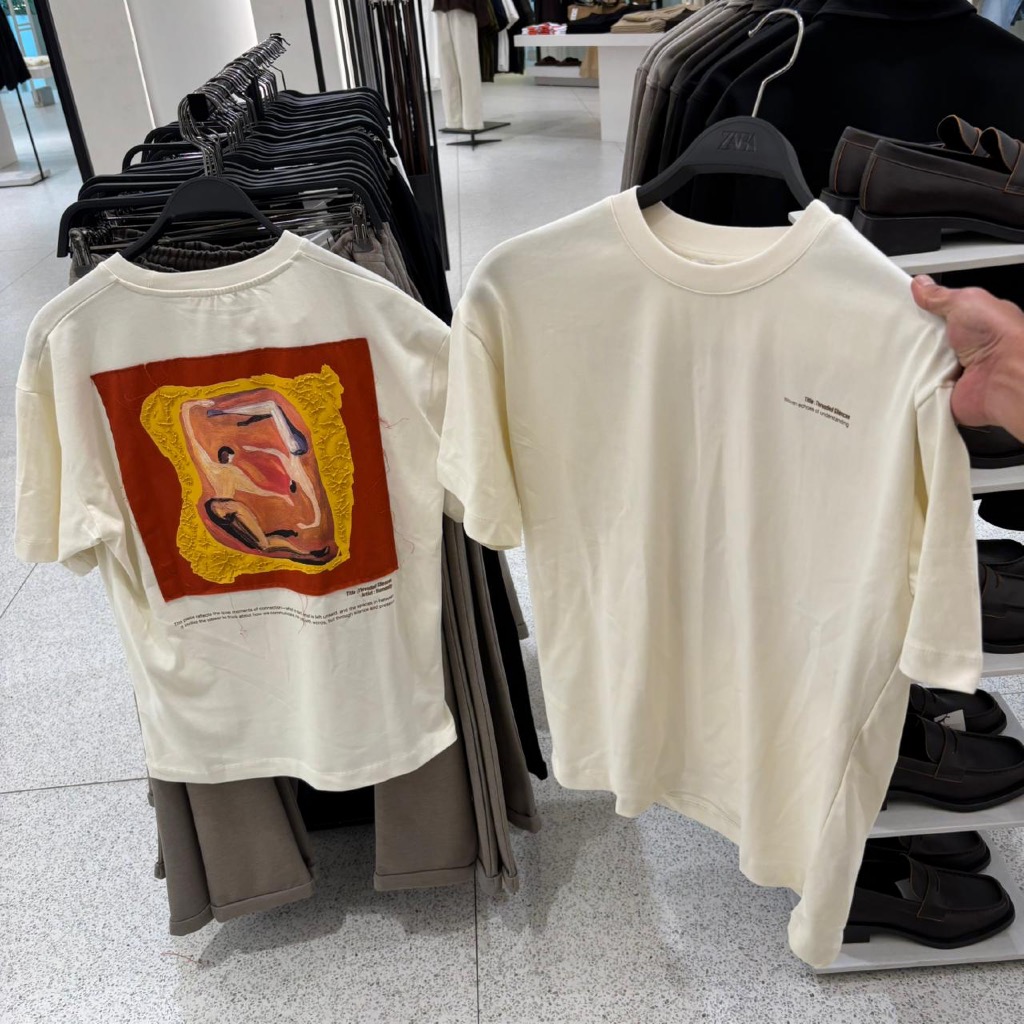Jastipp. Tshirt Zara (Man)