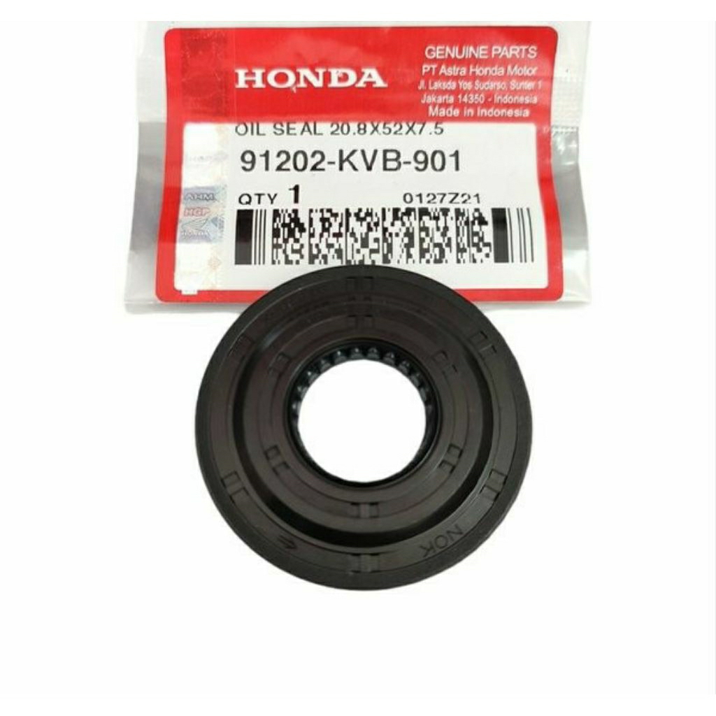 Seal Oil Kruk As Kiri 20.8x52x7.5 untuk Honda Beat Scoopy Vario 110 Spacy
