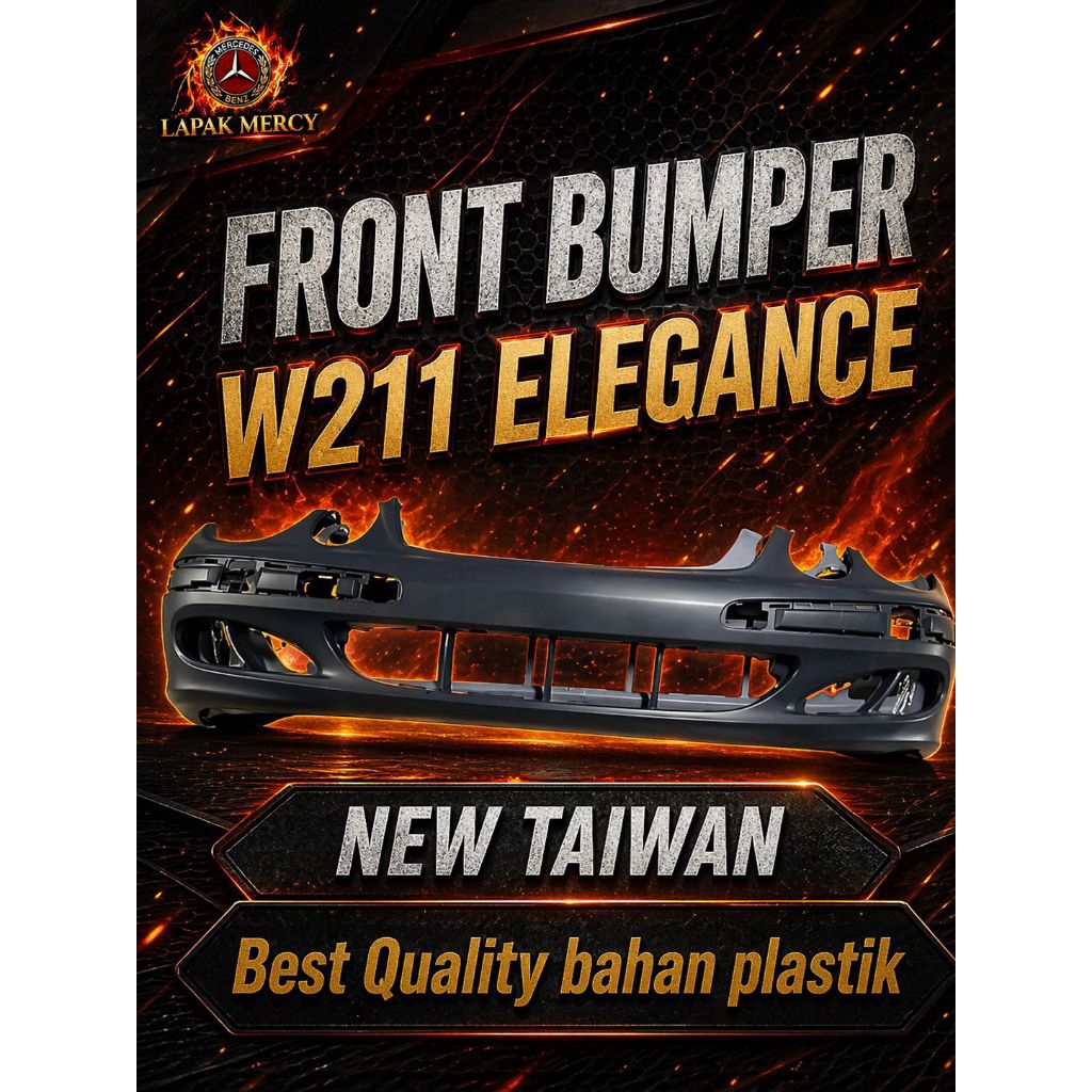 front Bumper Original Taiwan Mercedes Benz W 211 Elegance