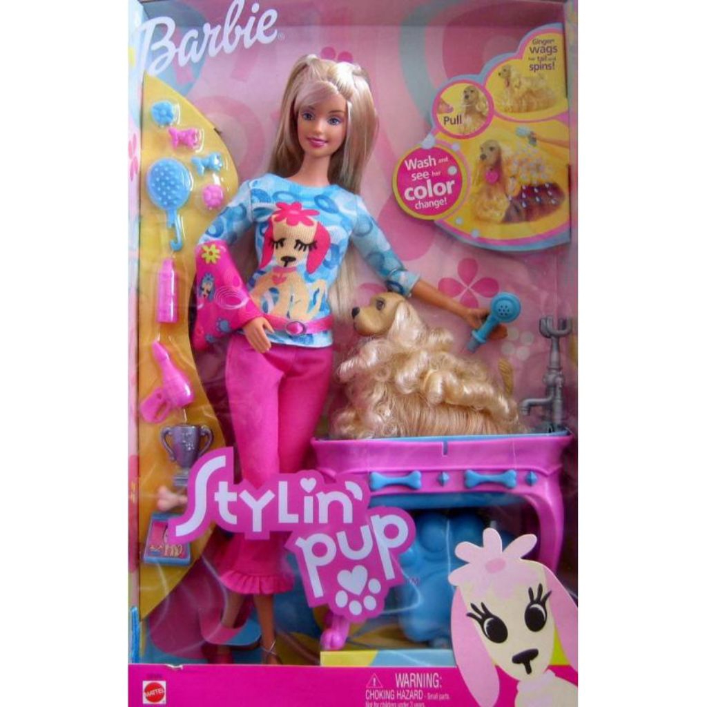 Barbie Stylin Pup 2003 Preloved Barbie Vintage NUDE