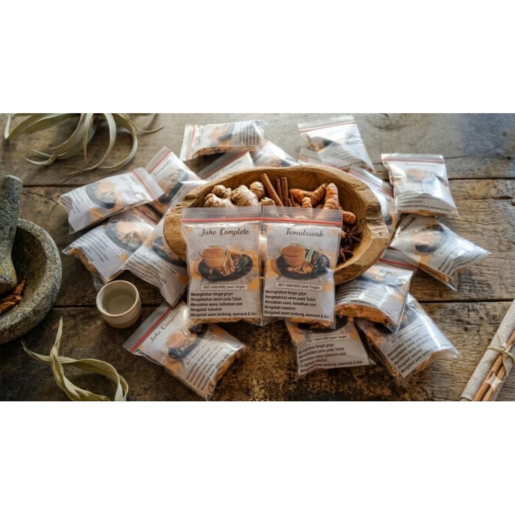 KENCUR GULA AREN BUBUK INEMENTA /ISI 5 SACHET