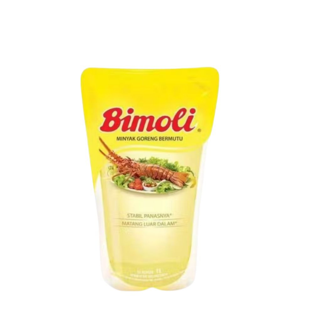 Bimoli Minyak Goreng 1 Liter Clasic Refill/Bimoli Minyak Goreng Klasik 1 Liter Pouch/Minyak Goreng B