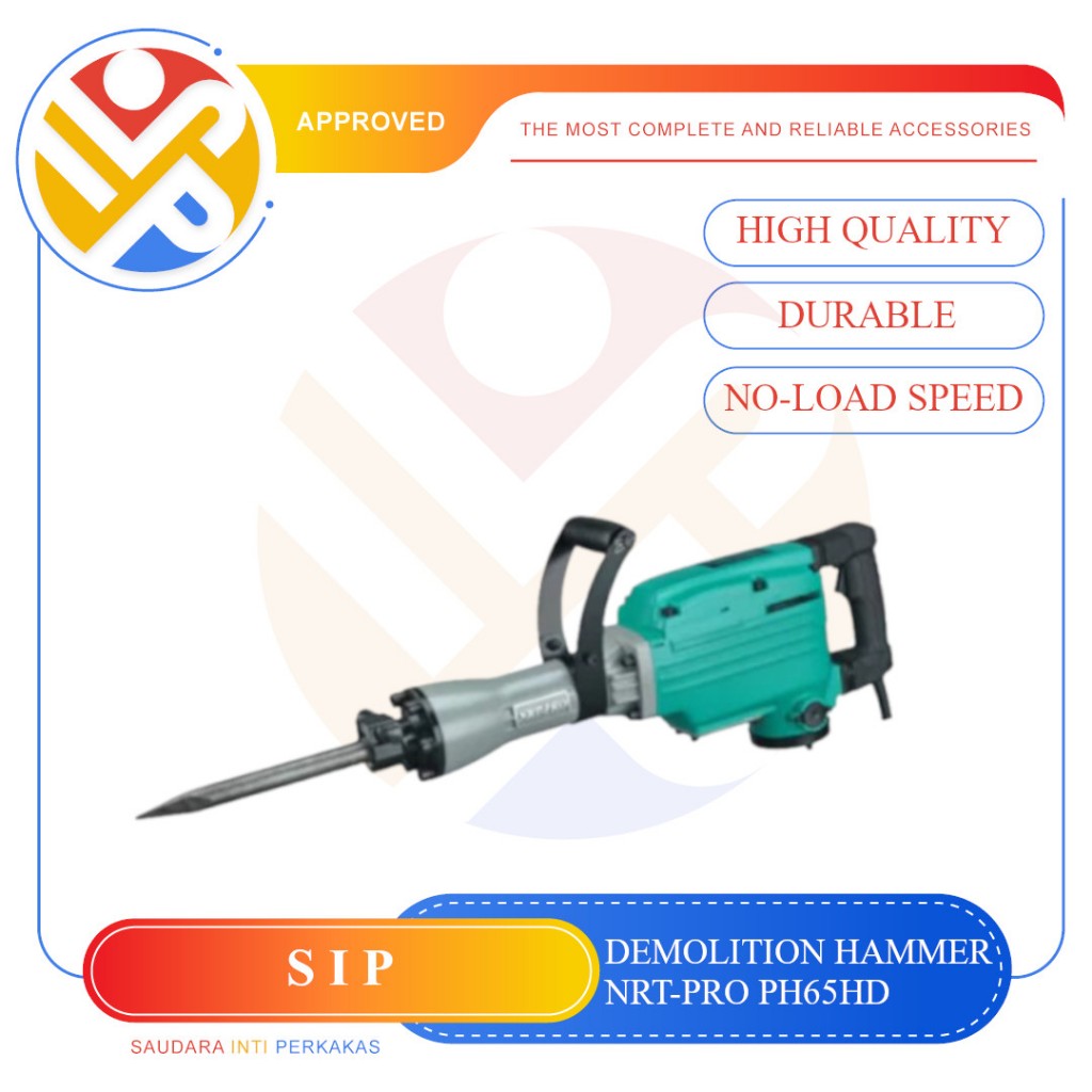 Demolition Hammer NRT Pro PH65 HD Bor Demolition Hammer