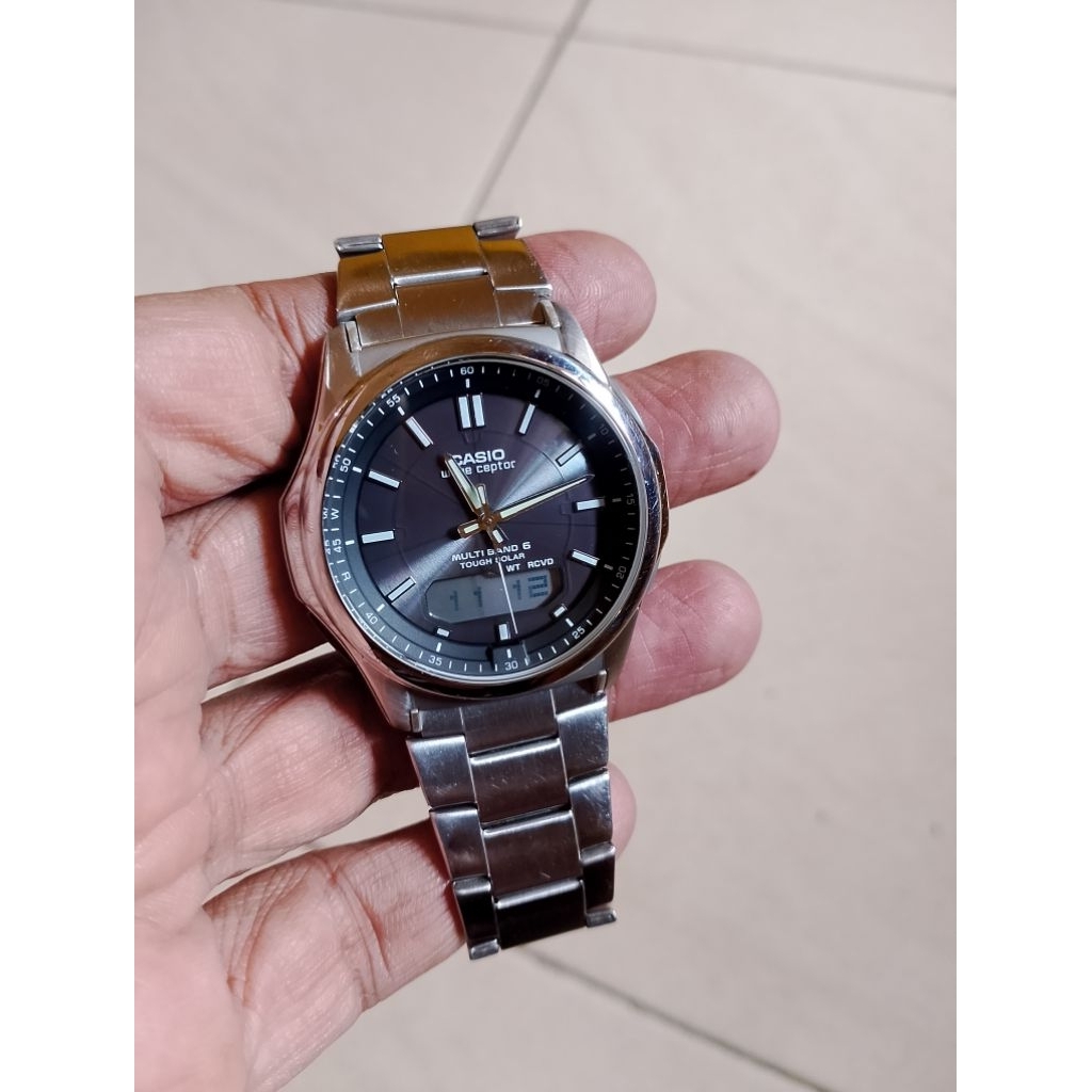 jam casio second