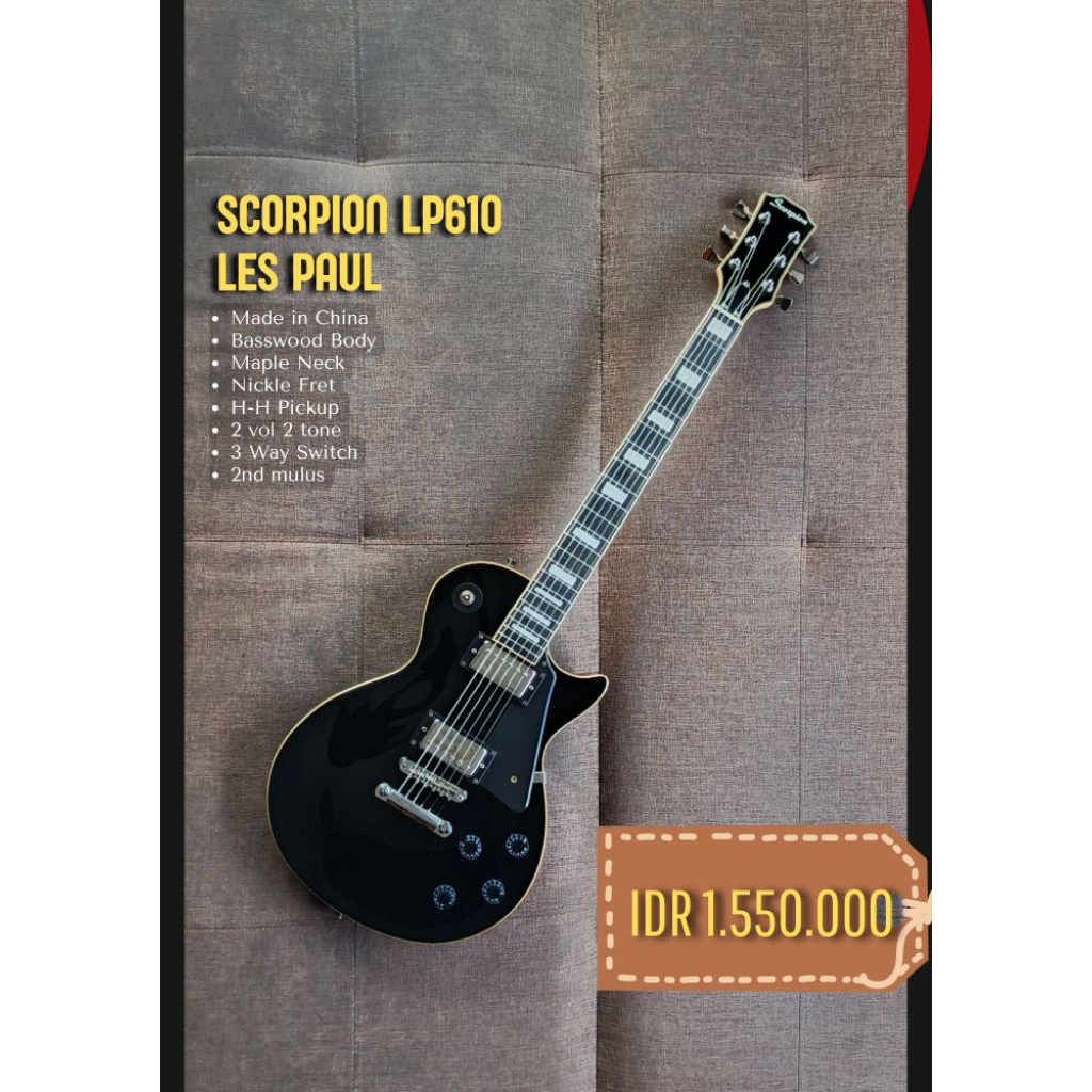 Scorpion lp610 les paul plus admin 10%