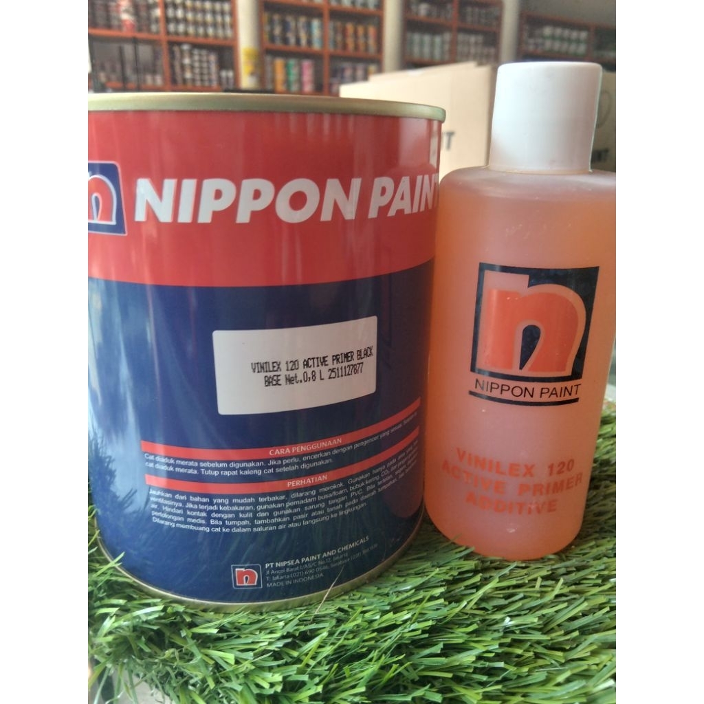 NIPPON PAINT-VINILEX ACTIVE PRIMER-MENI BESI NIPPON PAINT-MENI BAJA NIPPON PAINT-CAT DASAR BESI GALV