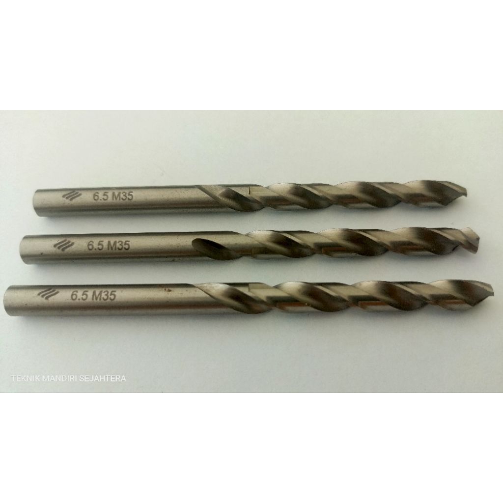 HSS Cobalt 5% M35 Drill Diameter 6,5mm