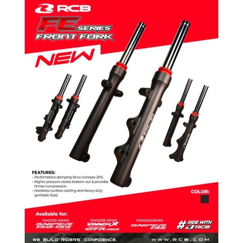 Shock depan vario125/150 26mm FE RCB/FRONT FORK VARIO125/150 26MM RCB ORIGINAL