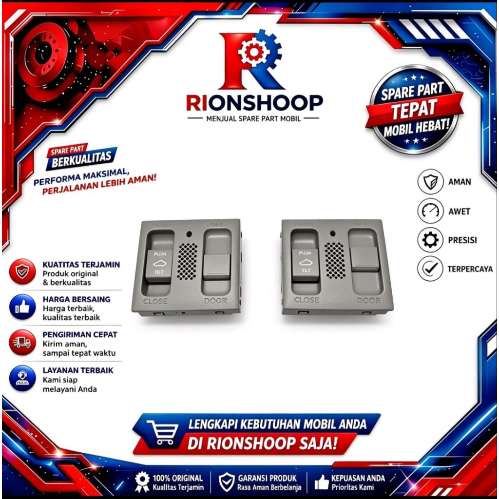 Tombol saklar sunroof HONDA ORIGINAL UNIVERSAL MOBIL