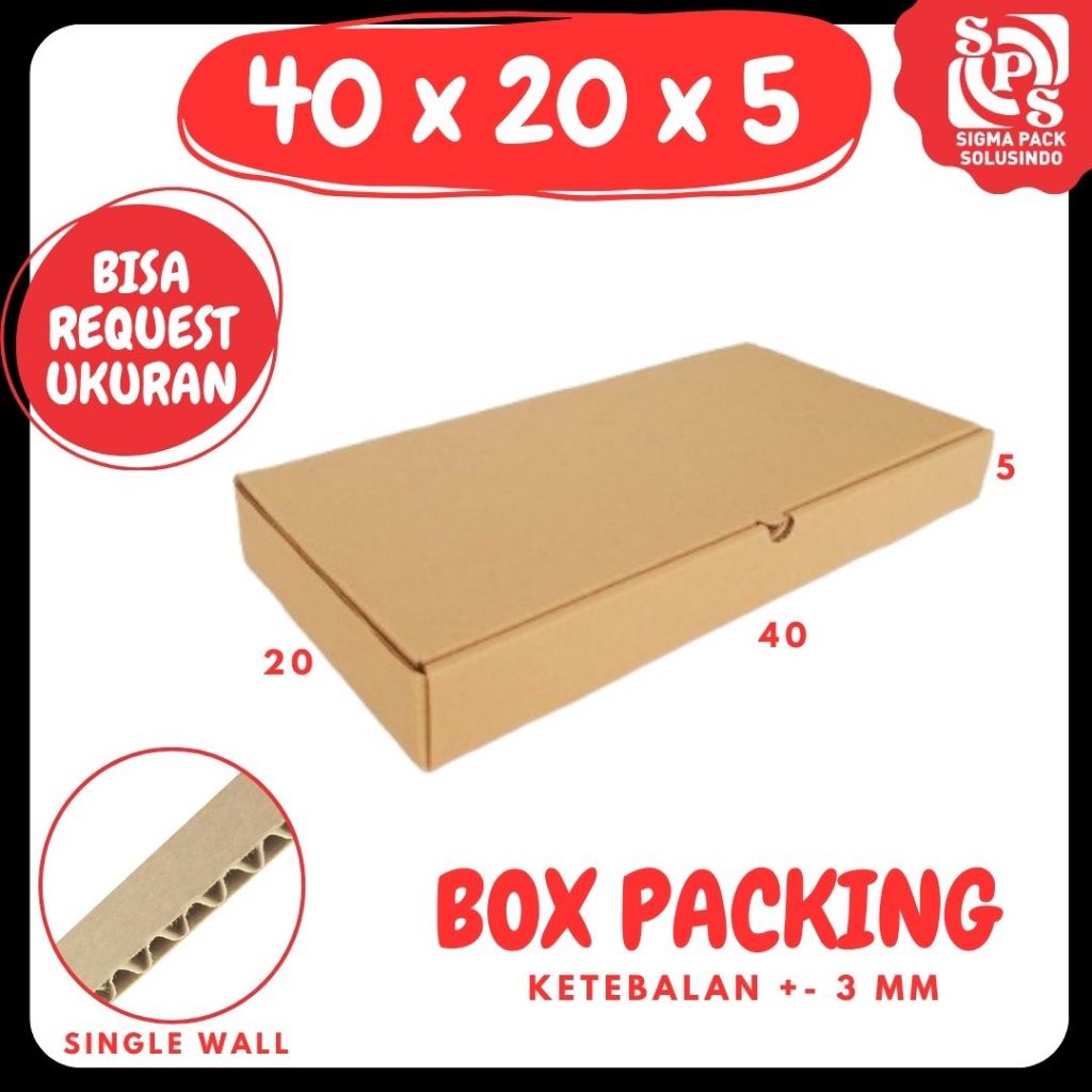 Box Pizza 40x20x5 LD Kardus Hampers Box Keyboard Dus Karton Kotak Kemasan Kue Baju Tas