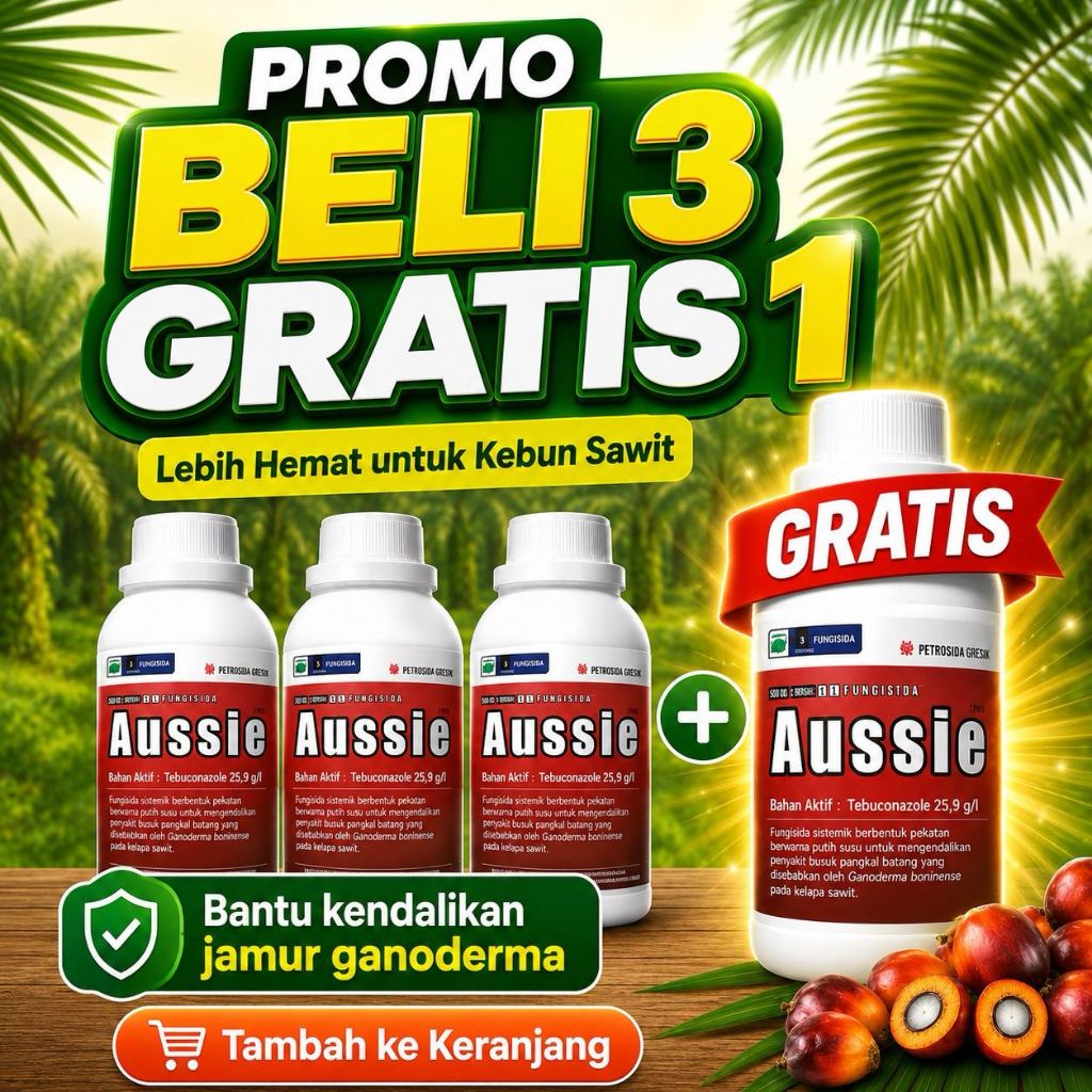 Beli 3 Gratis 1 Pupuk Cair Sawit 1L Nutrisi Akar Tunas Buah Aussie ( Aussie 1L )