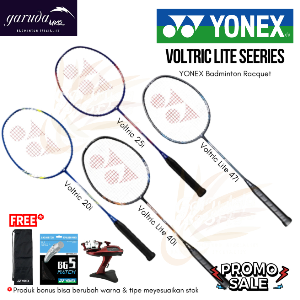 Raket Badminton Yonex Voltric lite 20i / Yonex Voltric lite 25i / Yonex Voltric lite 40i / Yonex Vol