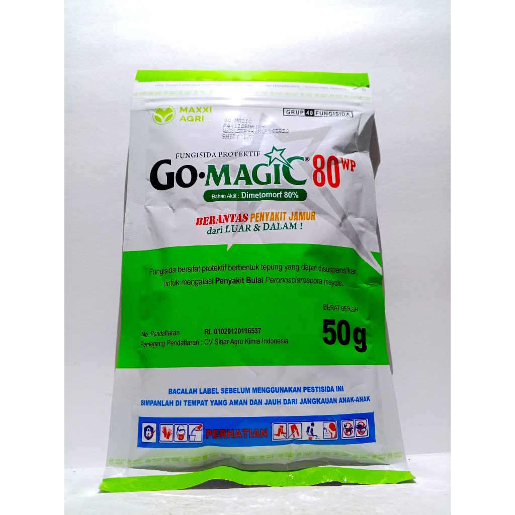 Fungisida GO MAGIC 80WP Kemasan 50GR