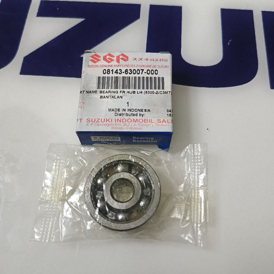 LAHER BEARING  RODA DEPAN C3MT 6300 SUZUKI SHOOTER ORIGINAL SGP