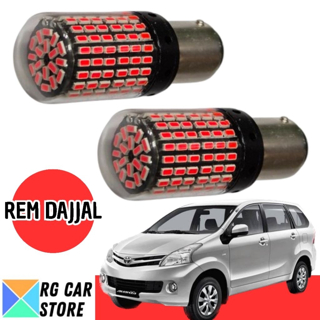 Lampu LED Rem Avanza 2012-2014 144 Titik Merah Autolume Original PnP Toyota Avanza