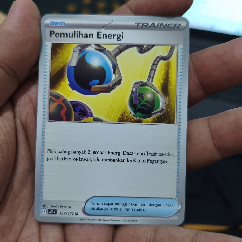 pemulihan energi tcg pokemon / kartu pokemon