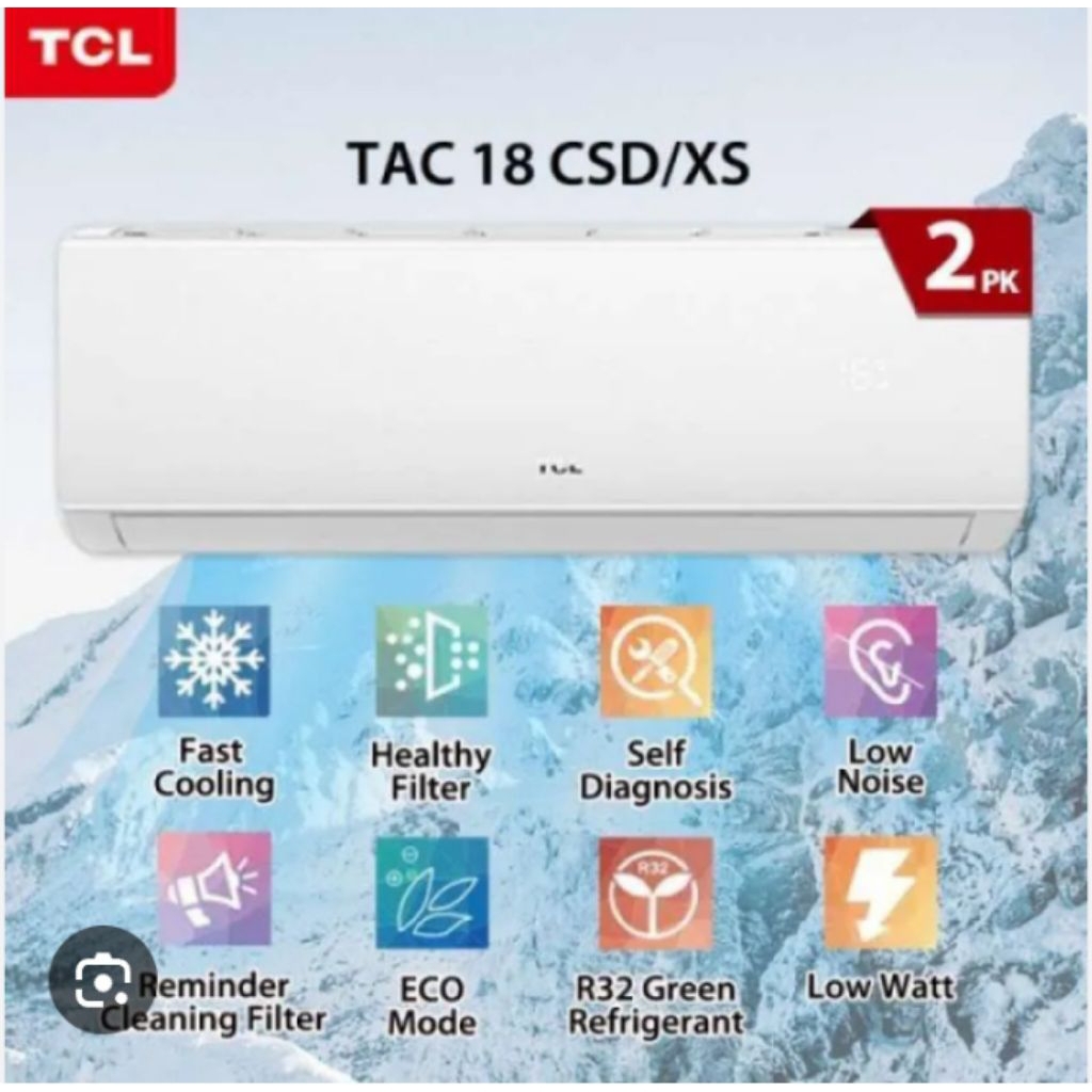 AC TCL 2 PK TAC18CSD/XS AC SPLIT STANDARD GARANSI RESMI