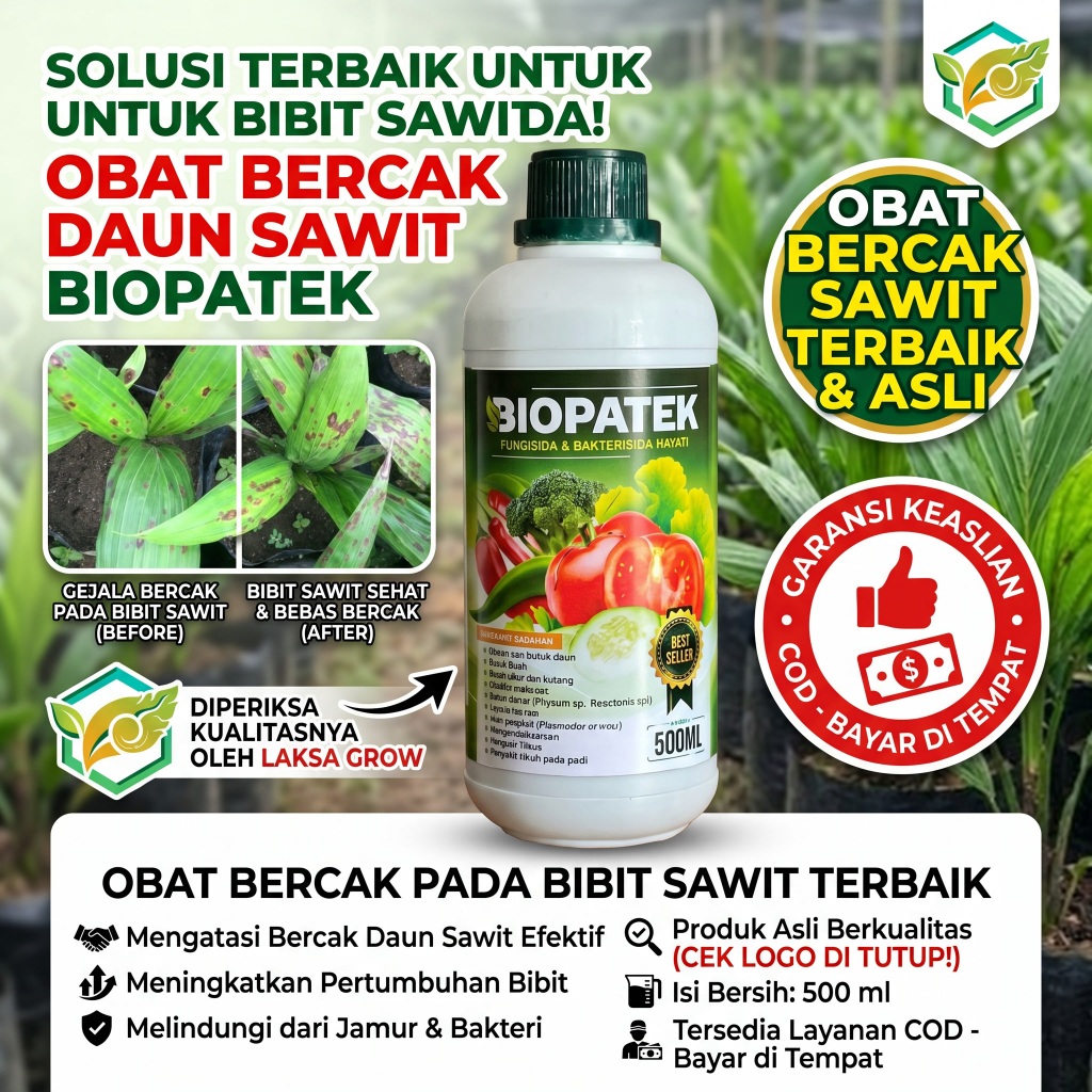 fungisida bibit sawit viral, obat sawit bercak daun, pupuk sawit premium, bibit sawit anti jamur, da