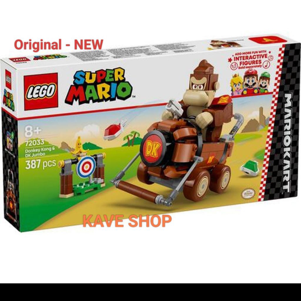LEGO 71406 Super Mario : Yoshi's Gift House - LEGO 71422 Super Mario : Picnic at Mario'sLEGO 71433 :