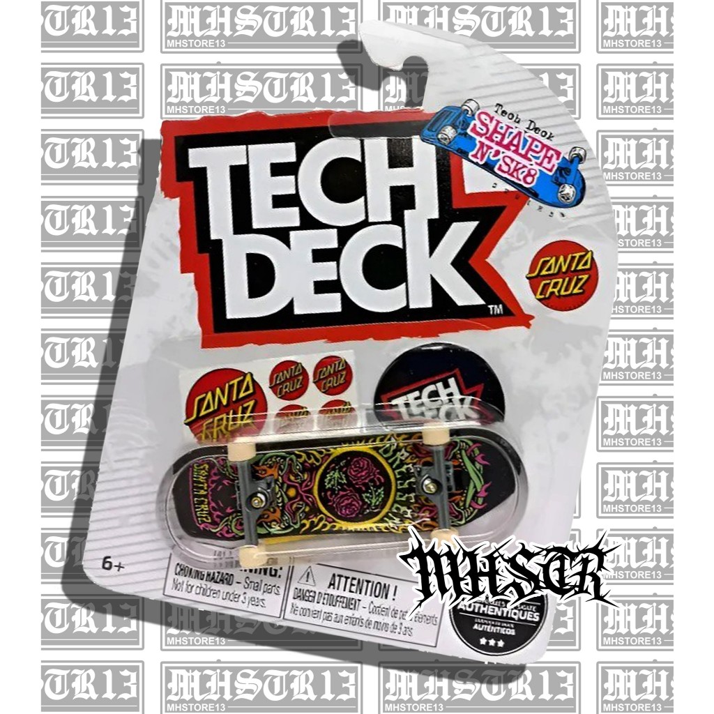 Tech Deck Santa Cruz Dressen Free sticker random