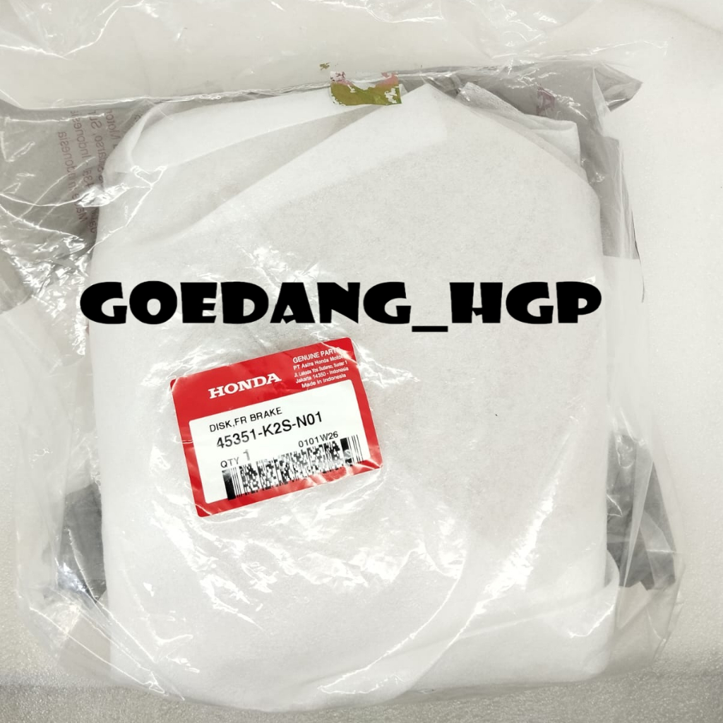 Piringan Cakram Depan VARIO 160 K2S ORI AHM 45351K2SN01
