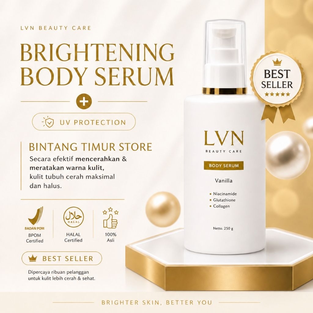 Lavanaya Beauty Skincare Series LVN Face and Body Serum 250g Original BPOM