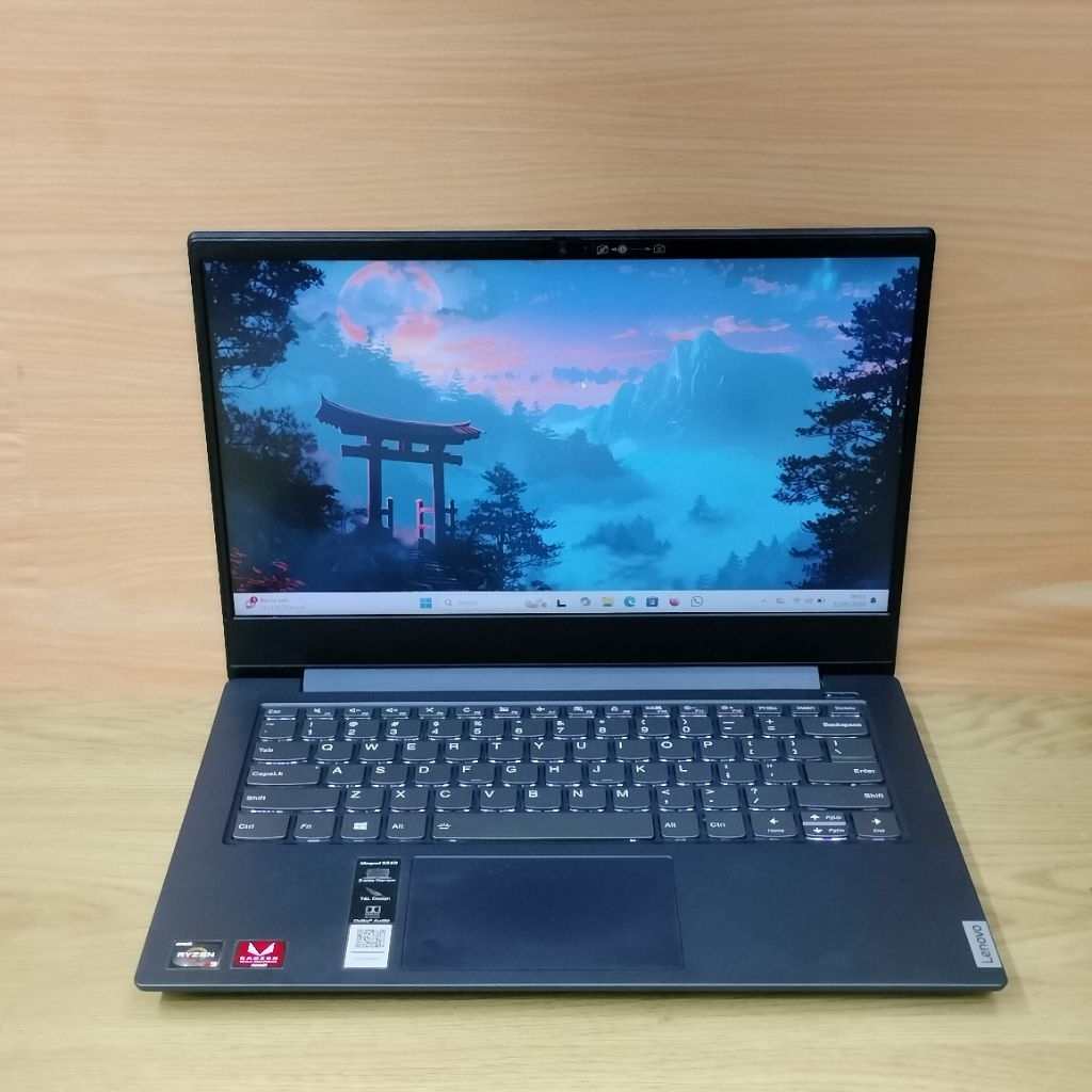 laptop lenovo S340 amd ryzen 3-3200U ram 8gb/ssd 512gb fhd ips backlit