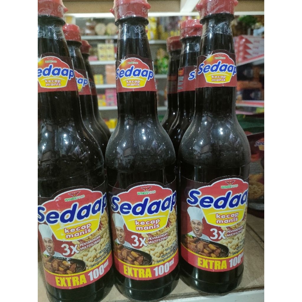 KECAP SEDAAP botol 600+100ml