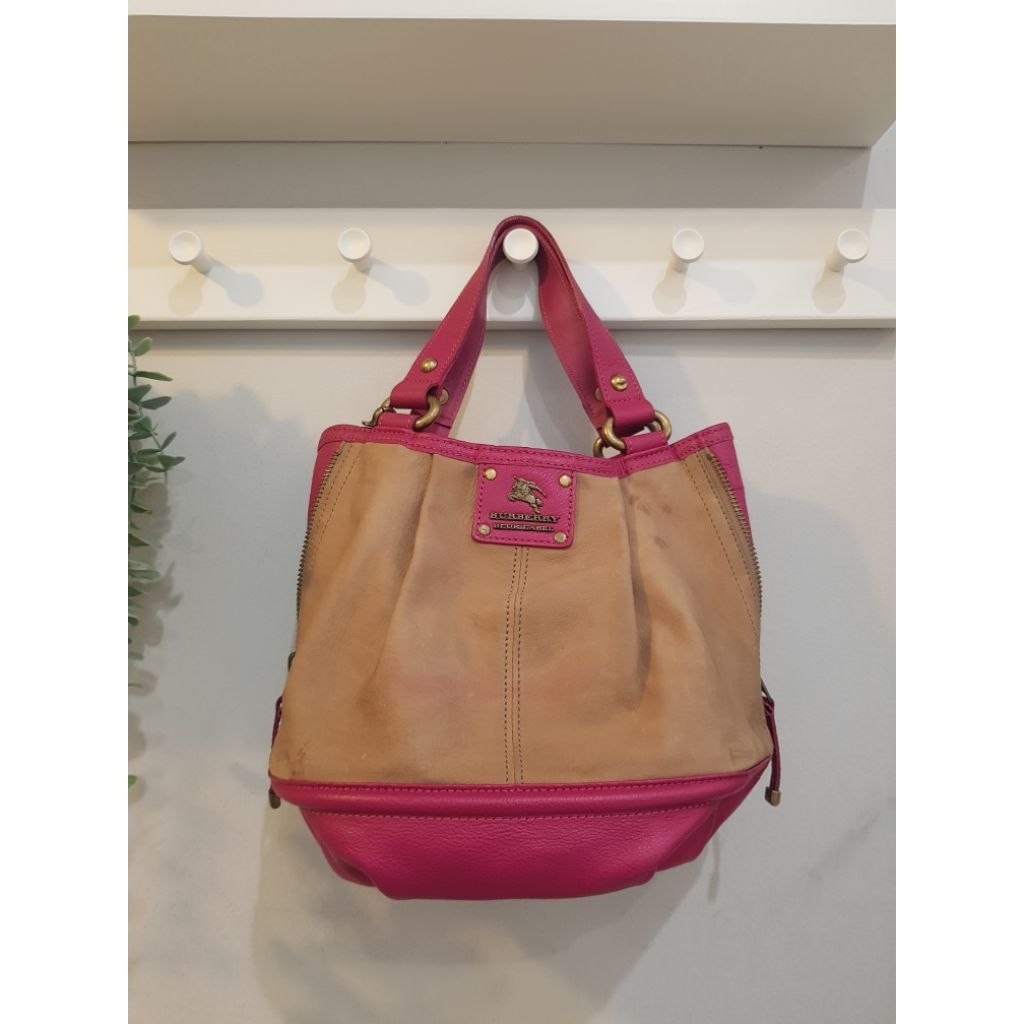 Bag burberry fushia authentic