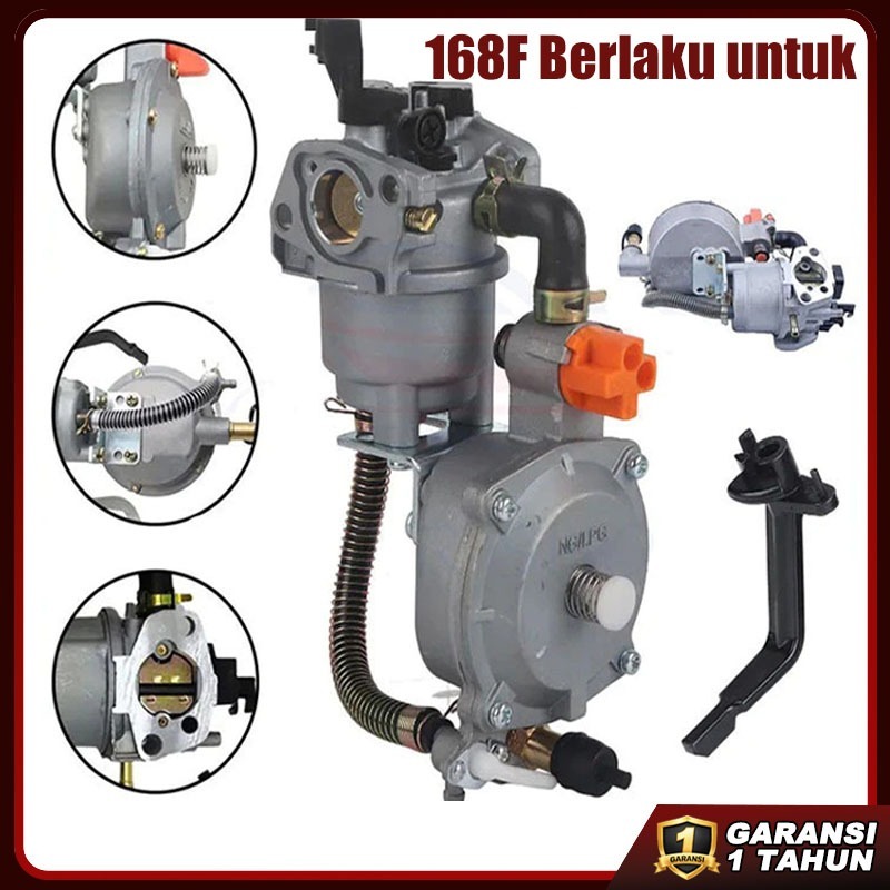 (Ready Stock)Konverter Carburator Gas Mesin Karburator LPG GX160 2KW 168F GX200 170F 2.8KWPompa Gens