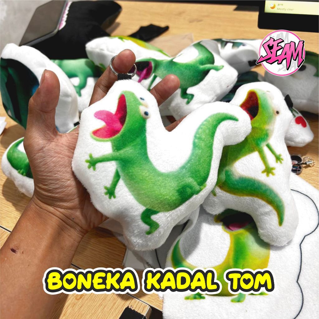 BONEKA PLENGER TOM LIZARD BONEKA GANTUNGAN KUNCI TOM LIZARD   GANTUNGAN KUNCI TOM LIZARD PLENGER