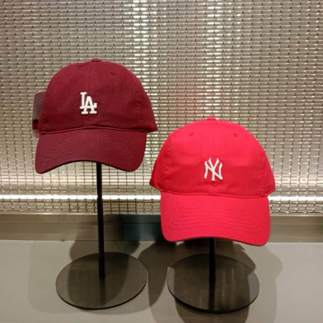 (JASTIP) topi MLB Premium Basic Small Logo Structure Ball Cap