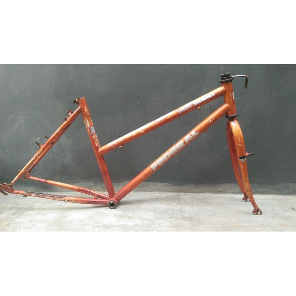 Ranka federal frame fork sepeda kalcer comiterbike federal lady size 18