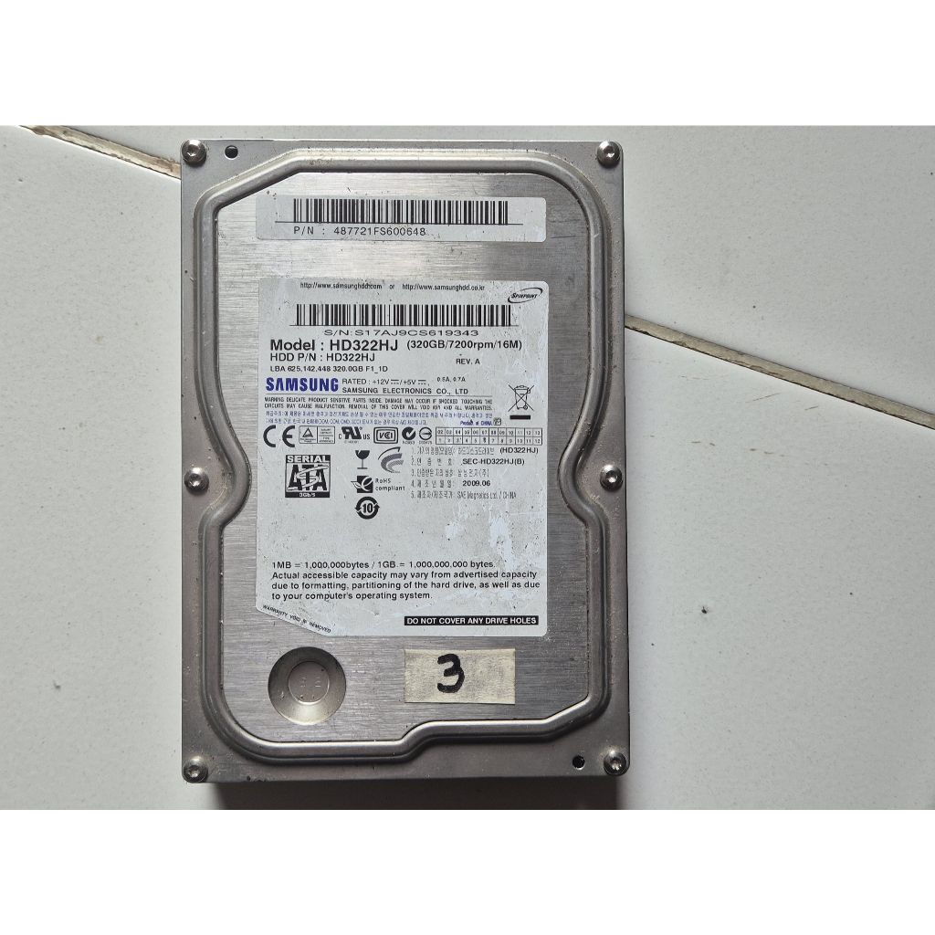 Hardisk Samsung 320GB