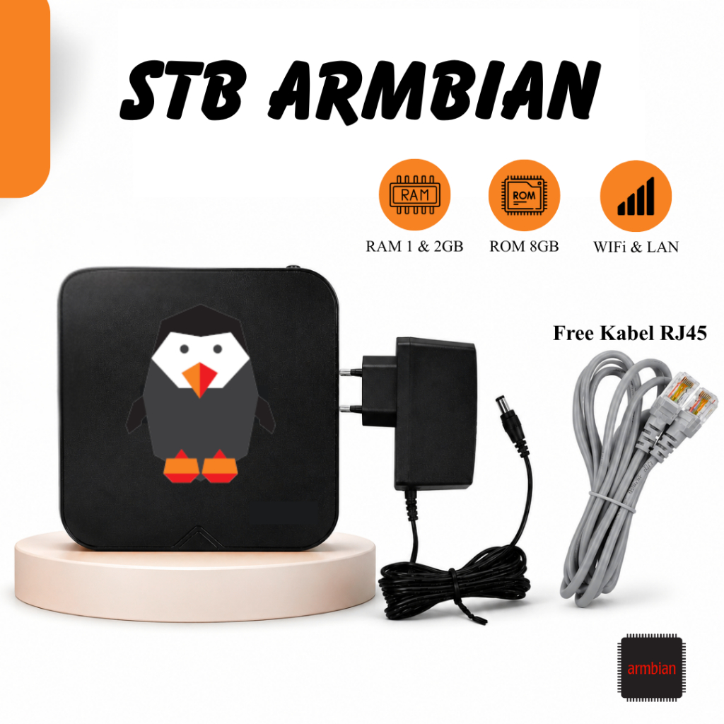 STB Armbian Desktop atau Server B860H V1 V2 & HG680P