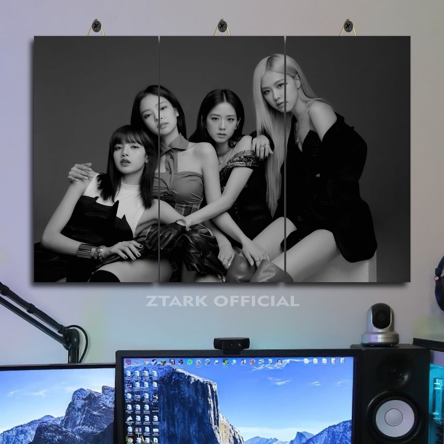 Poster Blackpink | Ztark Official| Poster Dinding Kpop Blackpink Rose | Hiasan Dingding |ODZ/3GPLN