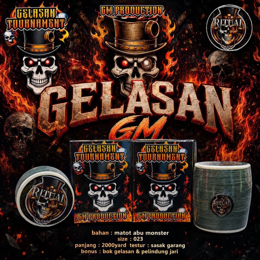 GELASAN MATOT ABU MONSTER RITUAL 2000 YARD