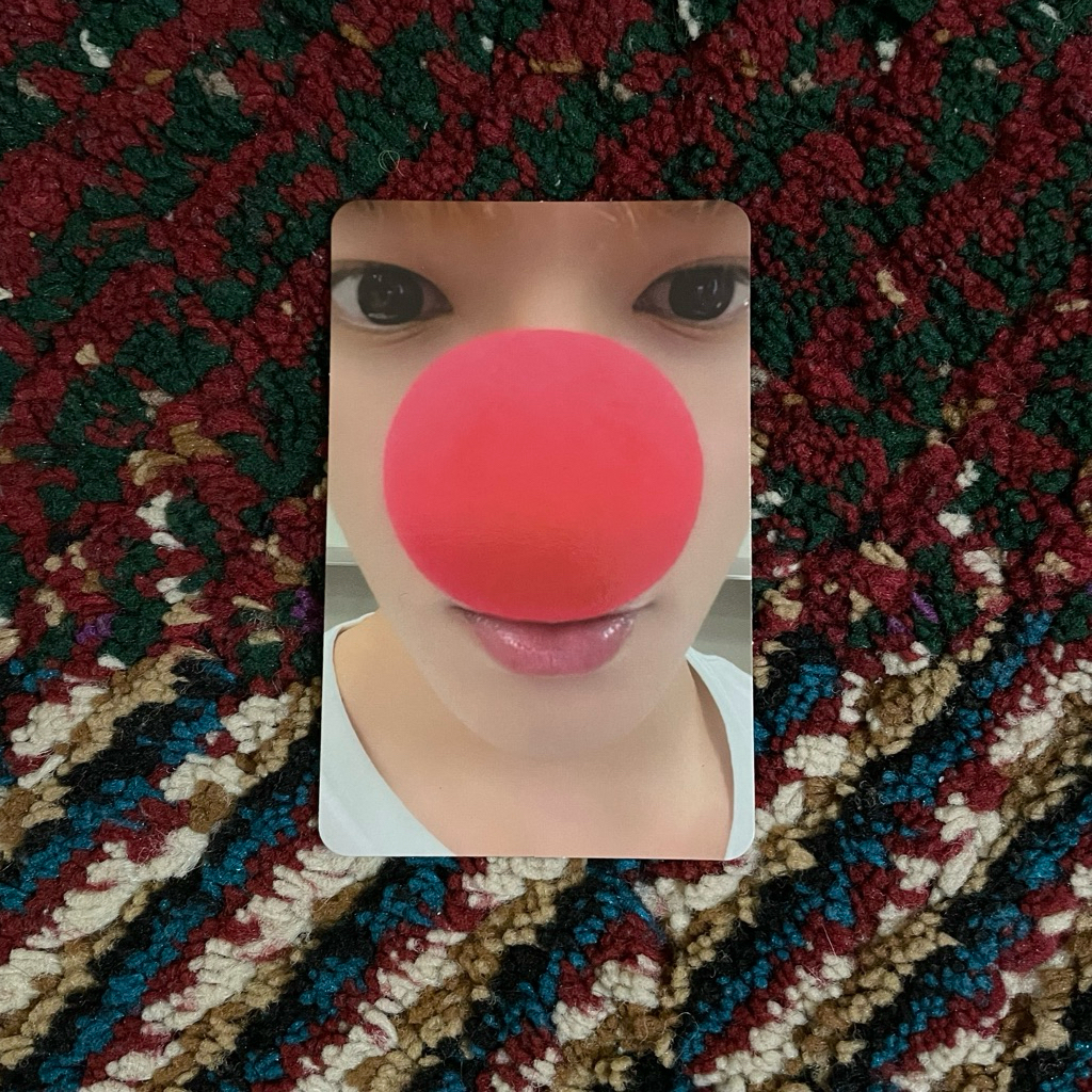 PHOTOCARD PC TAEYONG NCT 127 PINK CHRISTMAS OFFICIAL
