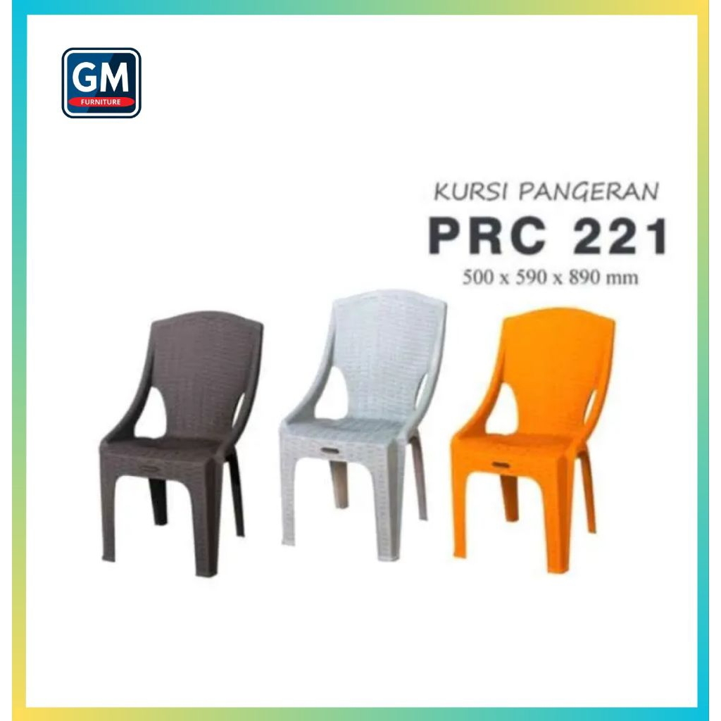 Kursi Plastik Kursi Pangeran Napolly PRC-221 RA